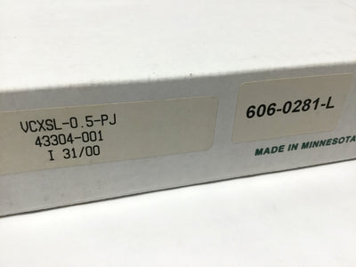 New Intercon 1 VCXSL-0.5-PJ Camera Cable 12Pin Hirose Male to RightAngle Female 0.5m