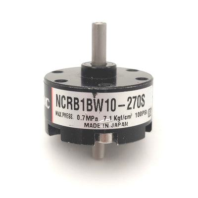 New Other SMC NCRB1BW10-270S Vane Type Rotary Actuator 270 Degree, 0.14-0.7MPa, M3 x 0.5