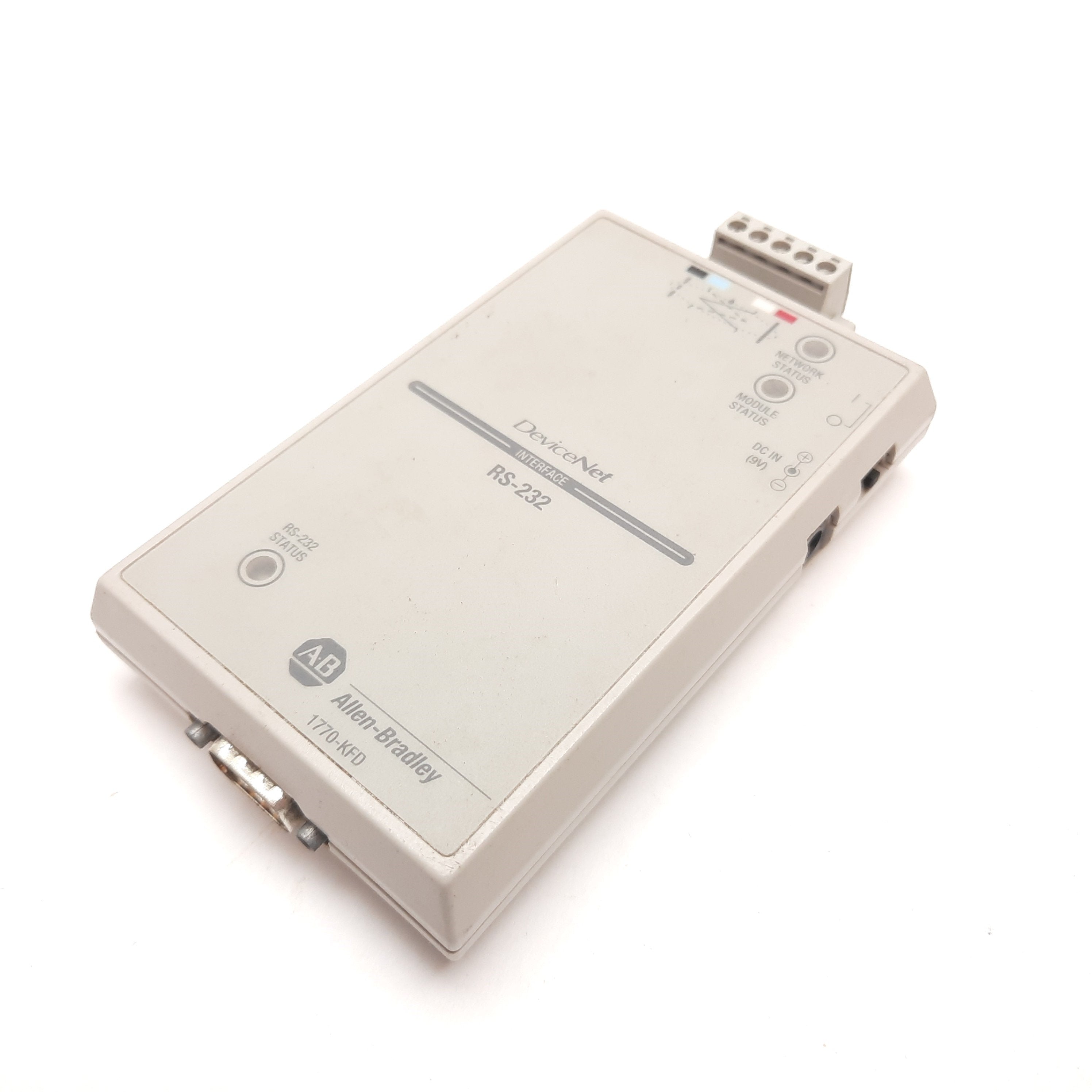 Allen Bradley 1770-KFD/A DeviceNet RS-232 Interface Module, 24VDC 1A 9 ...