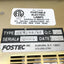 Used Fostec 8375 Fiber Optic Light Source Illuminator EKE Lamp 150W, 115VAC, Ø18mm