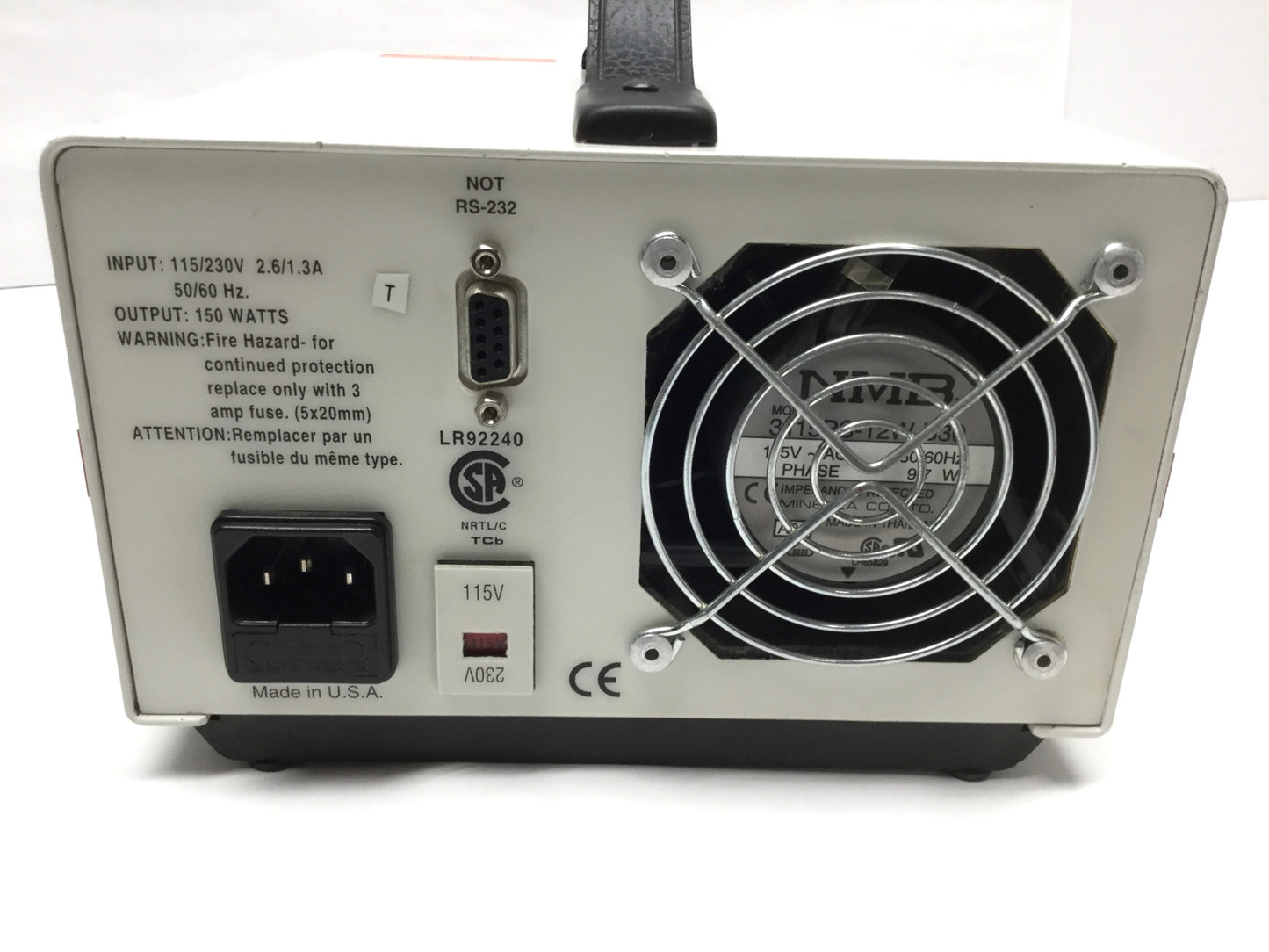 Used Schott-Fostec 20760.2 DCR II Fiber Optic Illumination Light Source DDL Lamp 150W