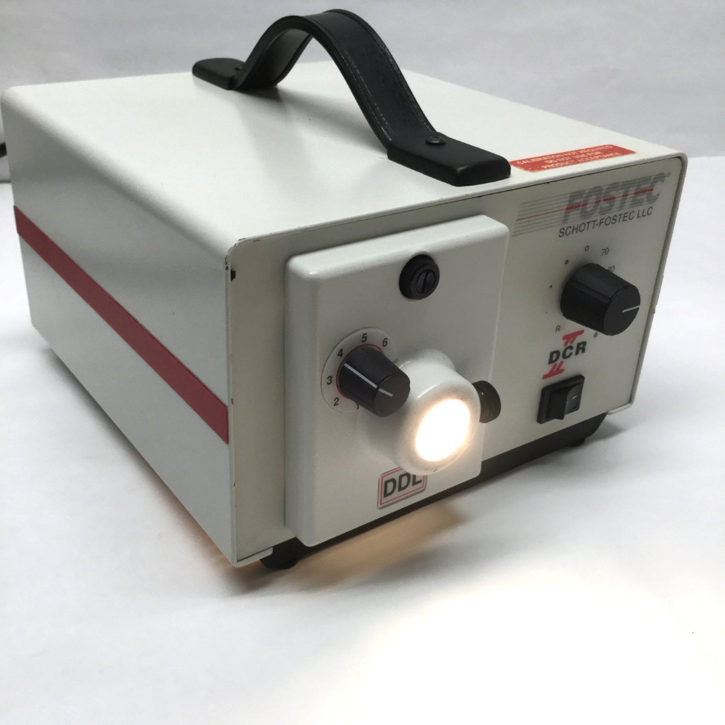Used Schott-Fostec 20760.2 DCR II Fiber Optic Illumination Light Source DDL Lamp 150W