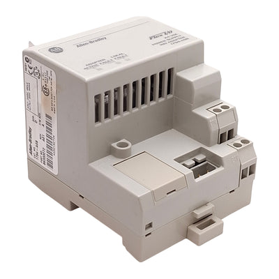 Used Allen Bradley 1794-ASB Ser D Flex I/O Power Supply RIO Remote Adapter 24VDC