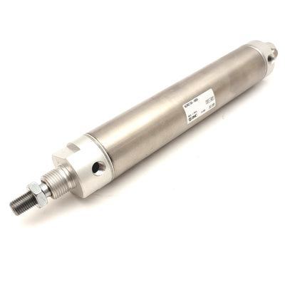 New – Open box SMC NCMC150-0600 Rear Pivot Round Body Cylinder Bore: 1.5", Stroke: 6", 8-250psi