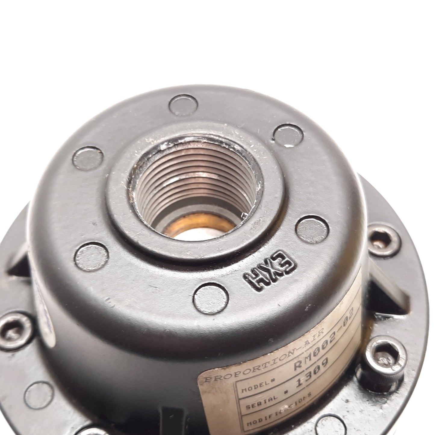 Used Proportion-Air RM002-02 Pressure Regulator, Inlet: 400psi Max, Outlet: 0-300psi
