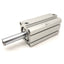 Used SMC NCQ8B150-200T Compact Spring Extension Cylinder Bore: 1.5" Stroke: 2" 200psi