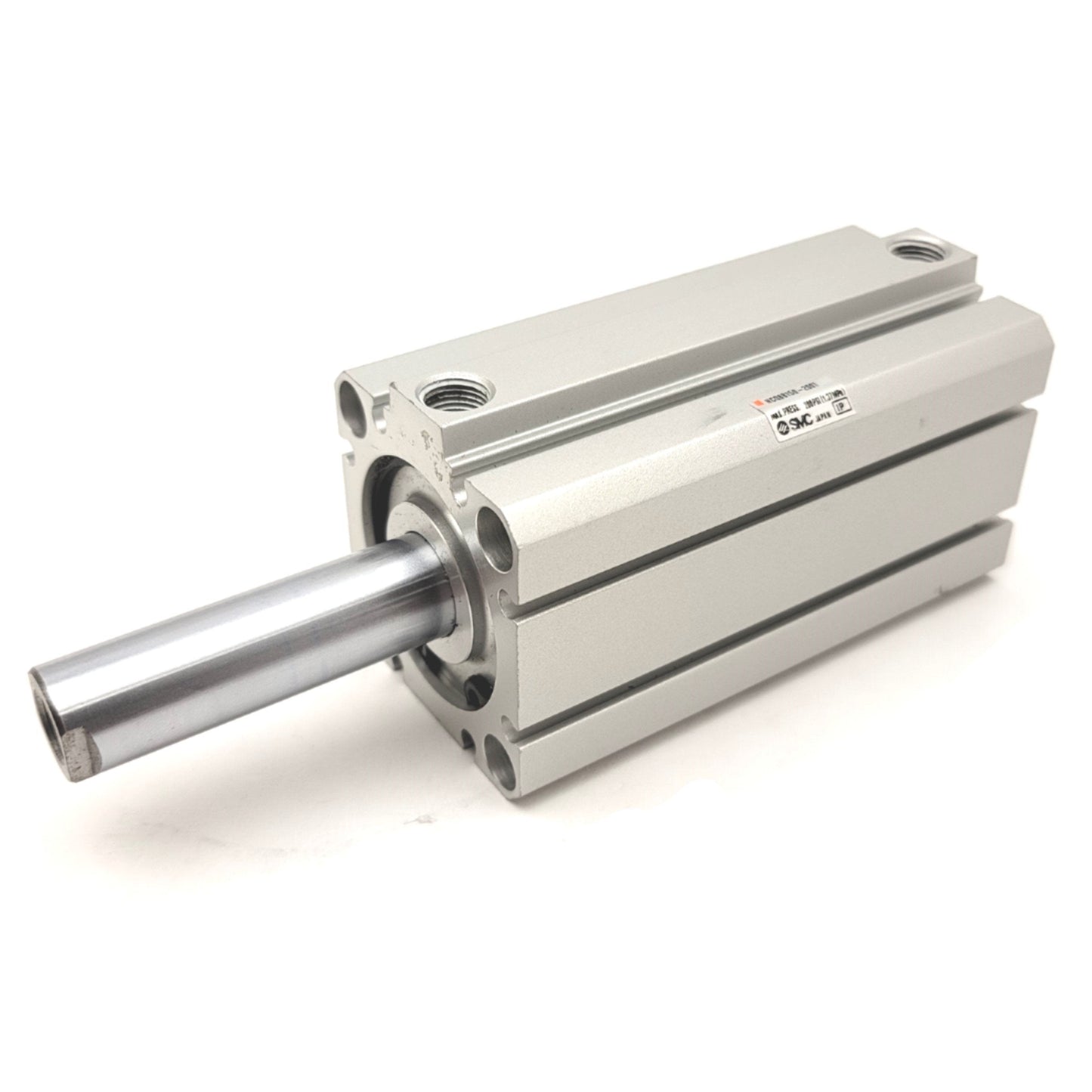 Used SMC NCQ8B150-200T Compact Spring Extension Cylinder Bore: 1.5" Stroke: 2" 200psi