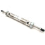 Used SMC NCMW075-0200 Double Rod Round Body Cylinder Bore: 3/4", Stroke: 2", 8-250psi