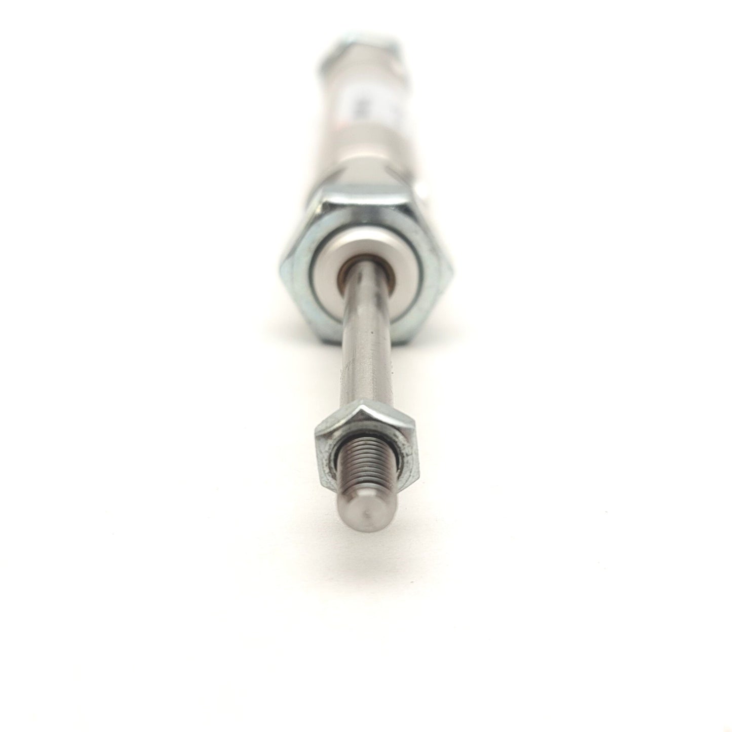 Used SMC NCMW075-0200 Double Rod Round Body Cylinder Bore: 3/4", Stroke: 2", 8-250psi