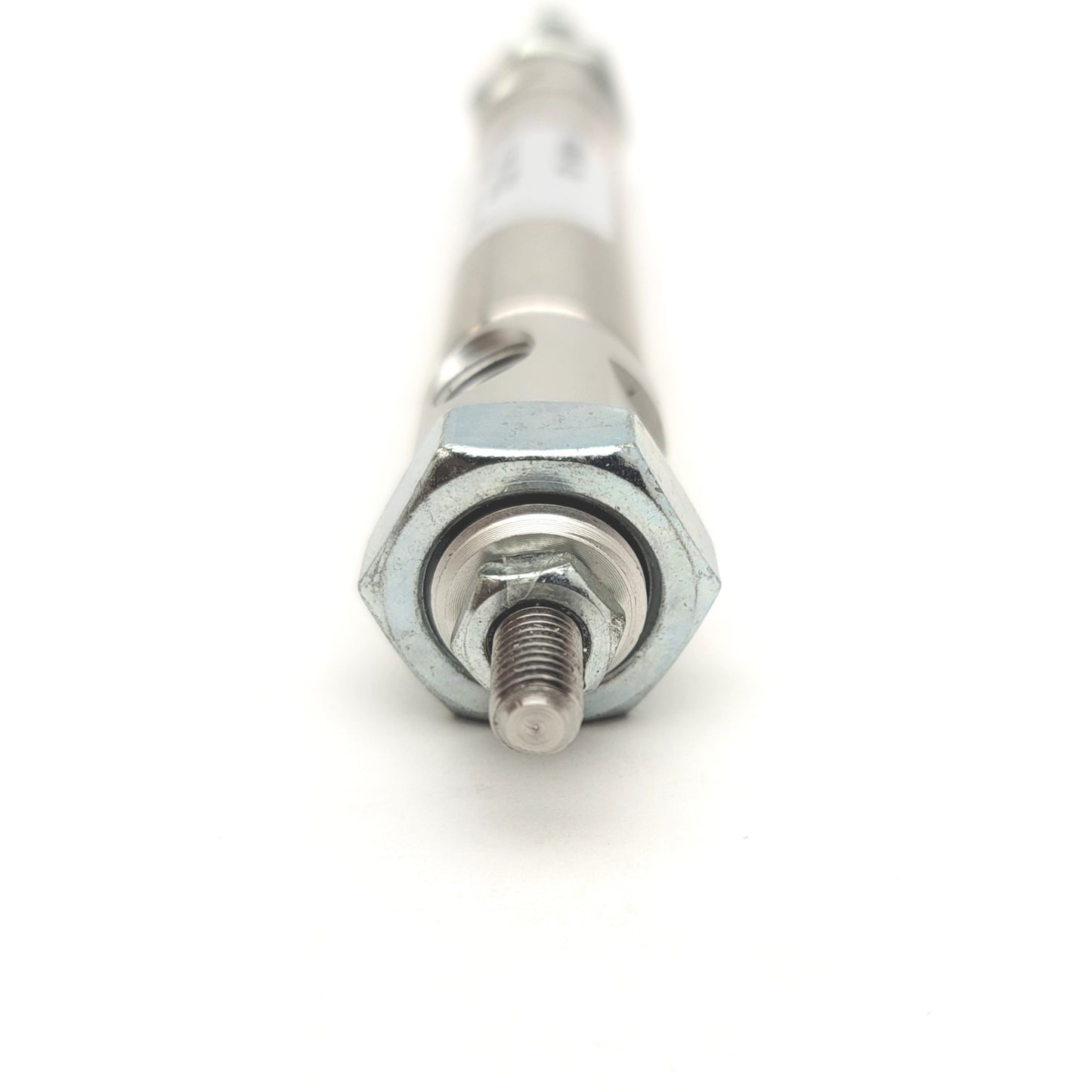 Used SMC NCMW075-0200 Double Rod Round Body Cylinder Bore: 3/4", Stroke: 2", 8-250psi