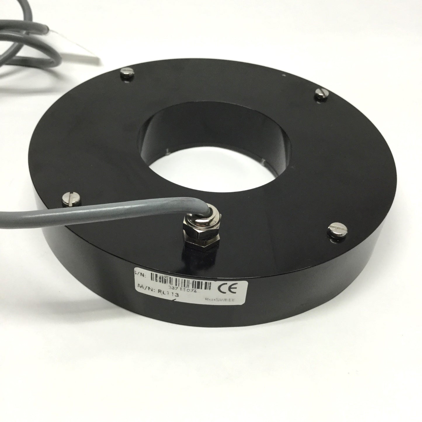 Used Advanced Illumination RL113 High Intensity Bright Field LED Ring Light White 24V