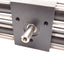 Used Rotomation A12-90-0-90-S37-3A-10.32-S Rotary Actuator, 180°, 3/8" Shaft