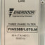 Used Enerdoor FIN538S1.075.M Three Phase Line Filter, 600VAC 83A, 318 x 135 x 85mm
