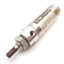 Used SMC NCMB150-0200 Pneumatic Cylinder, Bore: 1.5", Stroke: 2", Ports: 1/8" NPT