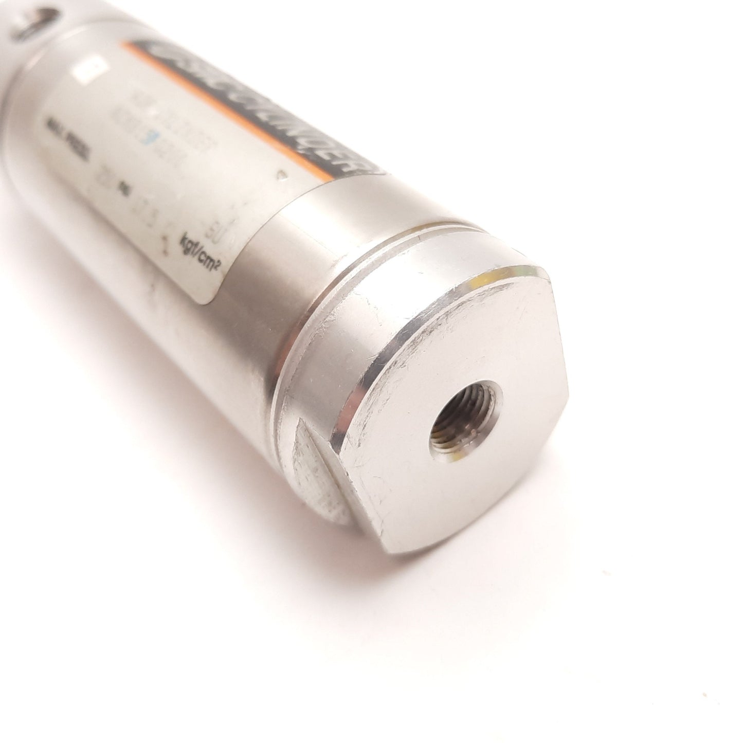 Used SMC NCMB150-0200 Pneumatic Cylinder, Bore: 1.5", Stroke: 2", Ports: 1/8" NPT