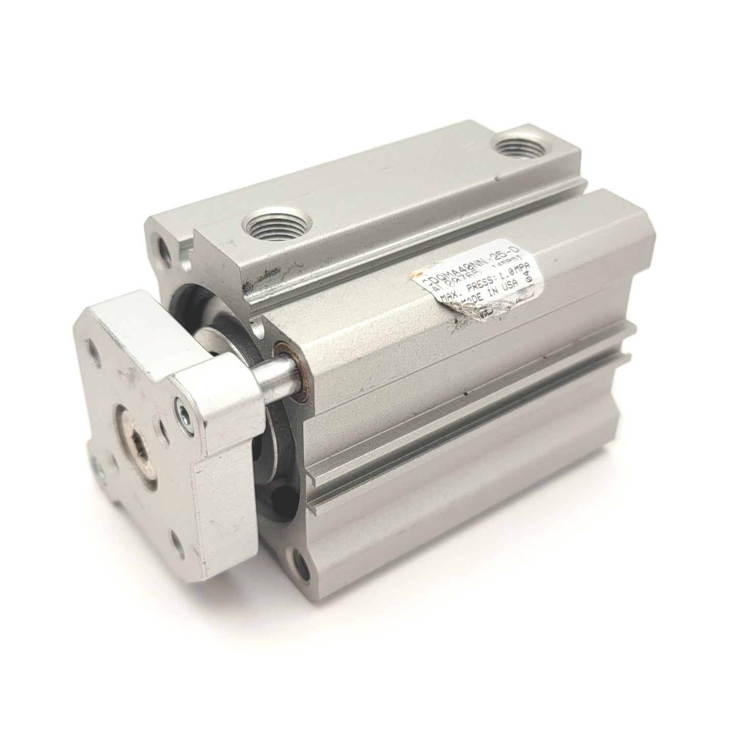 New – Open box SMC CDQMA40NN-25-D Guided Cylinder Spring Return Bore: 40mm Stroke: 25mm 1.0MPa