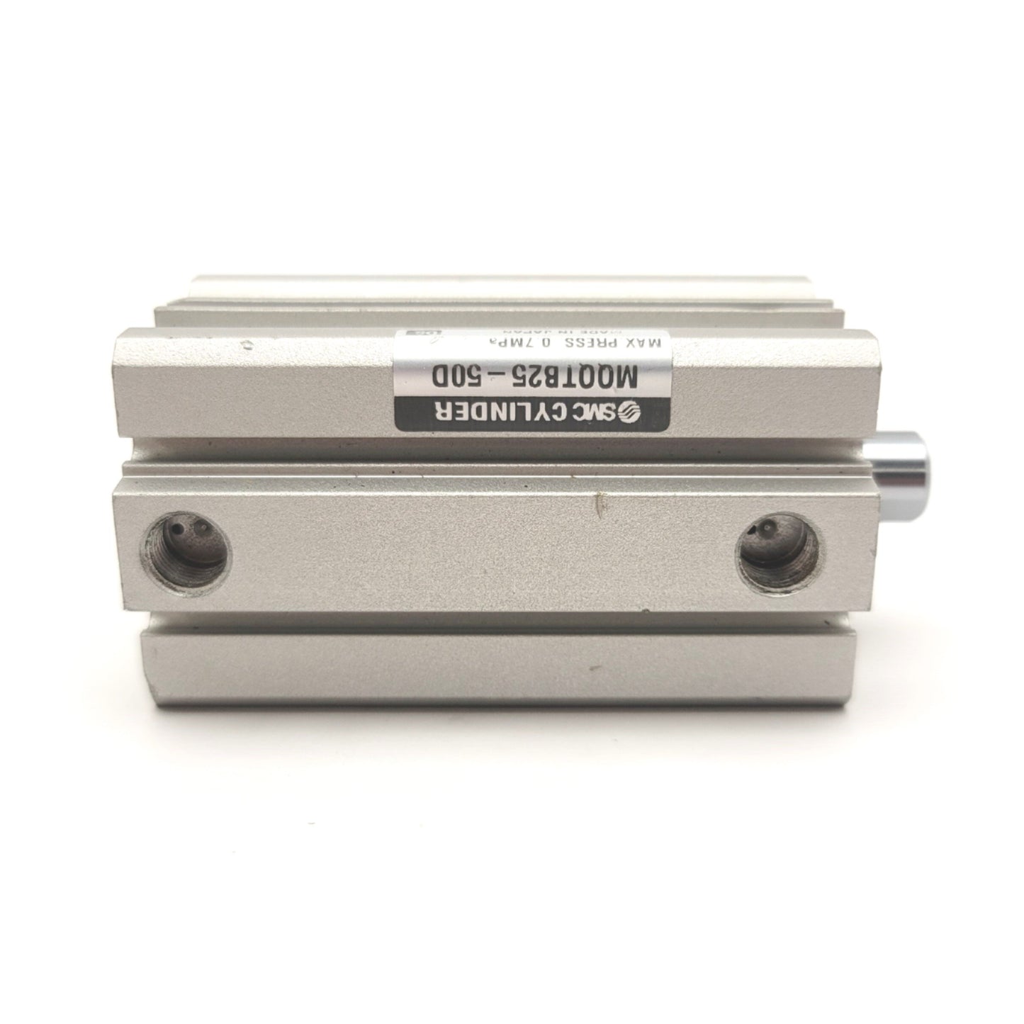 Used SMC MQQTB25-50D Compact Low Friction Cylinder Bore: 25mm, Stroke: 50mm, 1/8Rc