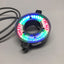 Used Advanced Illumination RL4236 LED Medium Aimed Bright Field Ring Light RGB, 24VDC