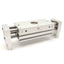 Used SMC MHL2-20D2 Parallel 2-Finger Pneumatic Gripper Bore: 20mm, Stroke: 100mm