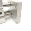 Used SMC MHL2-20D2 Parallel 2-Finger Pneumatic Gripper Bore: 20mm, Stroke: 100mm