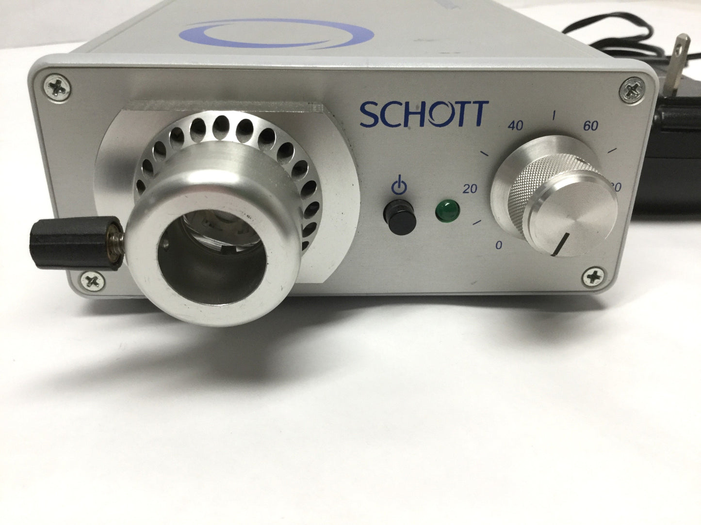Used Schott A20960.1 LLS Fiber Optic Light Source Illuminator, White LED, 24VDC