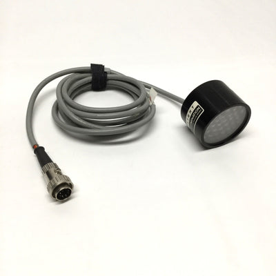 Used Advanced Illumination SL1236 Red LED Machine Vision Large Aimed Spot Light, 24V