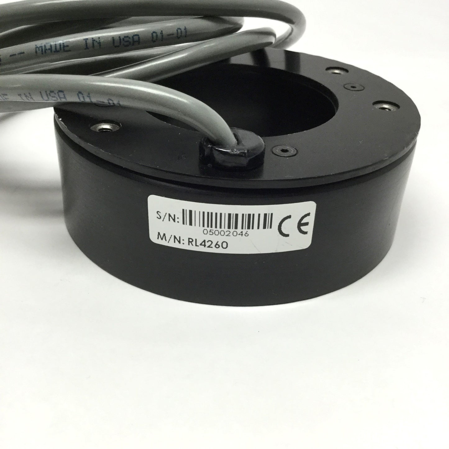 Used Advanced Illumination RL4260 Medium Aimed Bright Field Red LED Ring Light, 24VDC