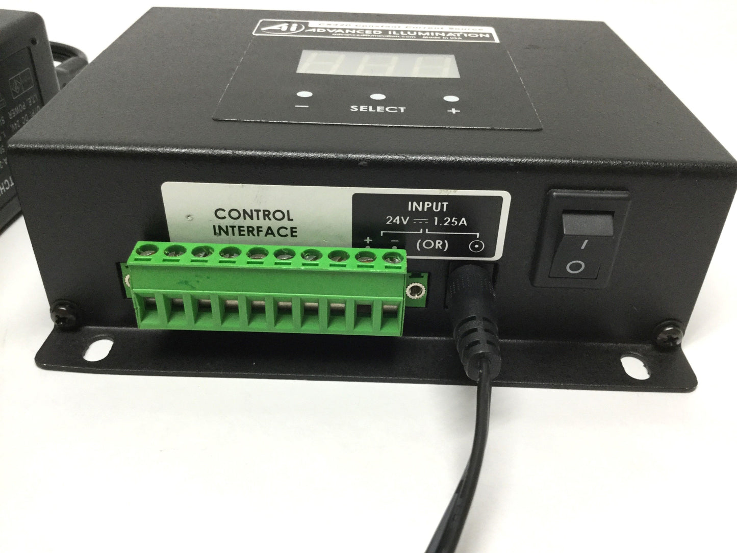 Used Advanced Illumination CS420 Constant Current LED Intensity Controller, Dual Out