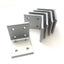 Used Lot of 5 80/20 4304 Aluminum Inside 90° Corner Brackets, 8-Hole, 15 Series