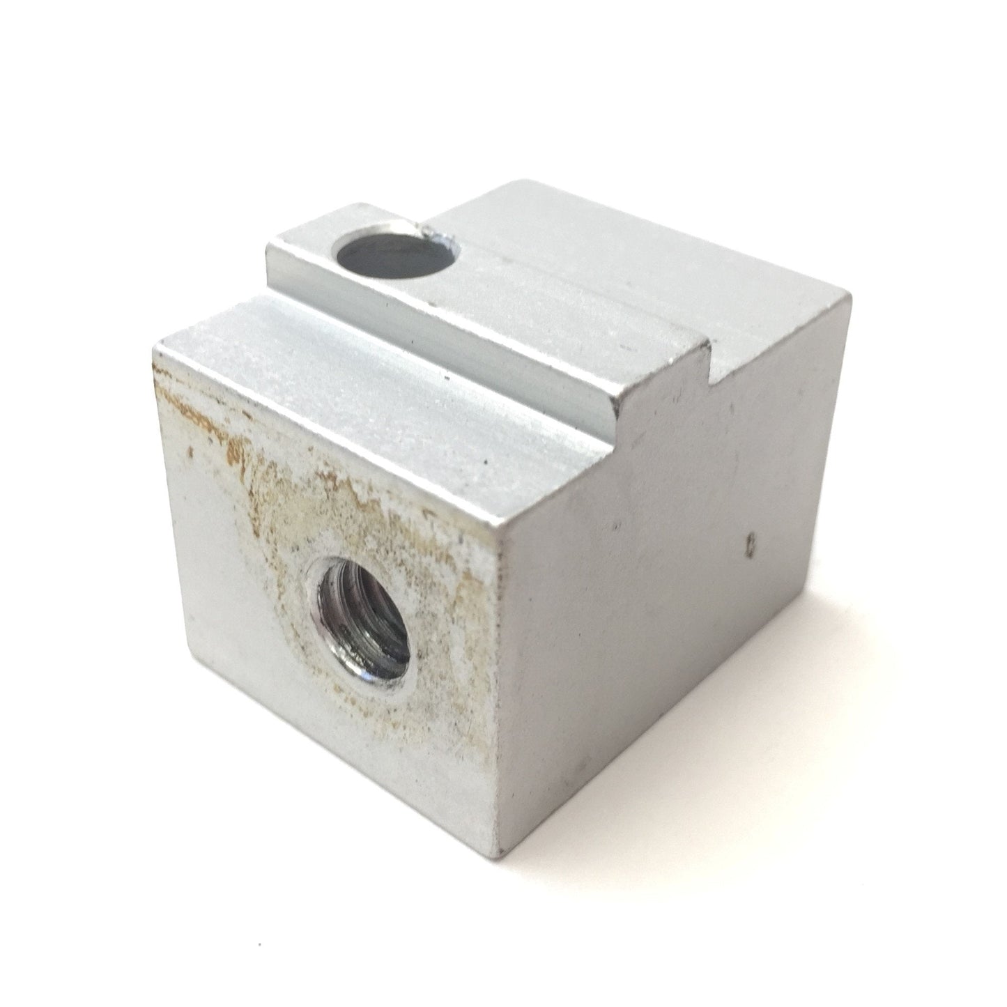 Used Lot of 10 80/20 2425 Aluminum Extrusion Shelving Panel Mount Blocks, 15 Series