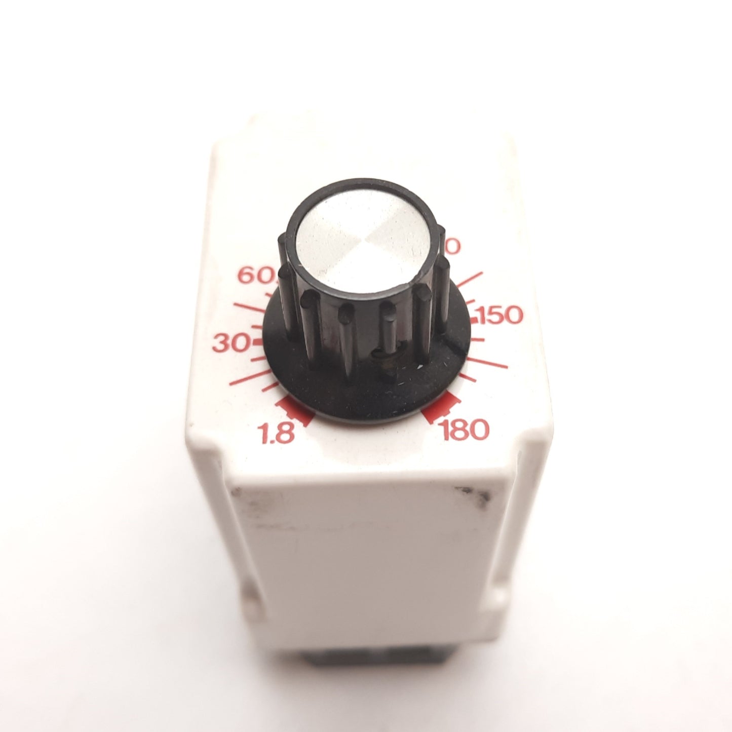 Used Dayton 6X604C Solid State Time Delay Relay, Interval Delay, 1.8-180sec, 120VAC