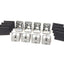 Used Lot of 8 Item 0.0.516.19 Aluminum Extrusion 90 Degree Angle Brackets & Covers