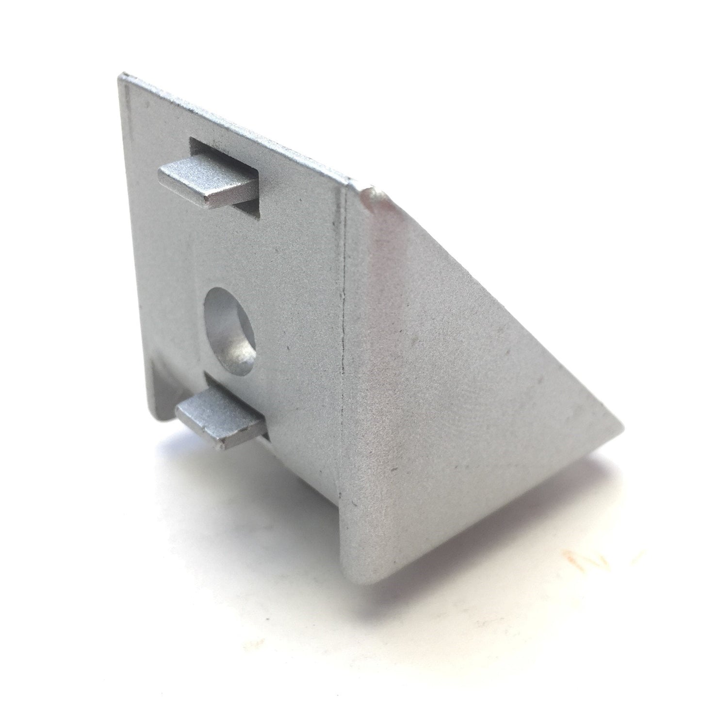 Used Lot of 8 Item 0.0.516.19 Aluminum Extrusion 90 Degree Angle Brackets & Covers