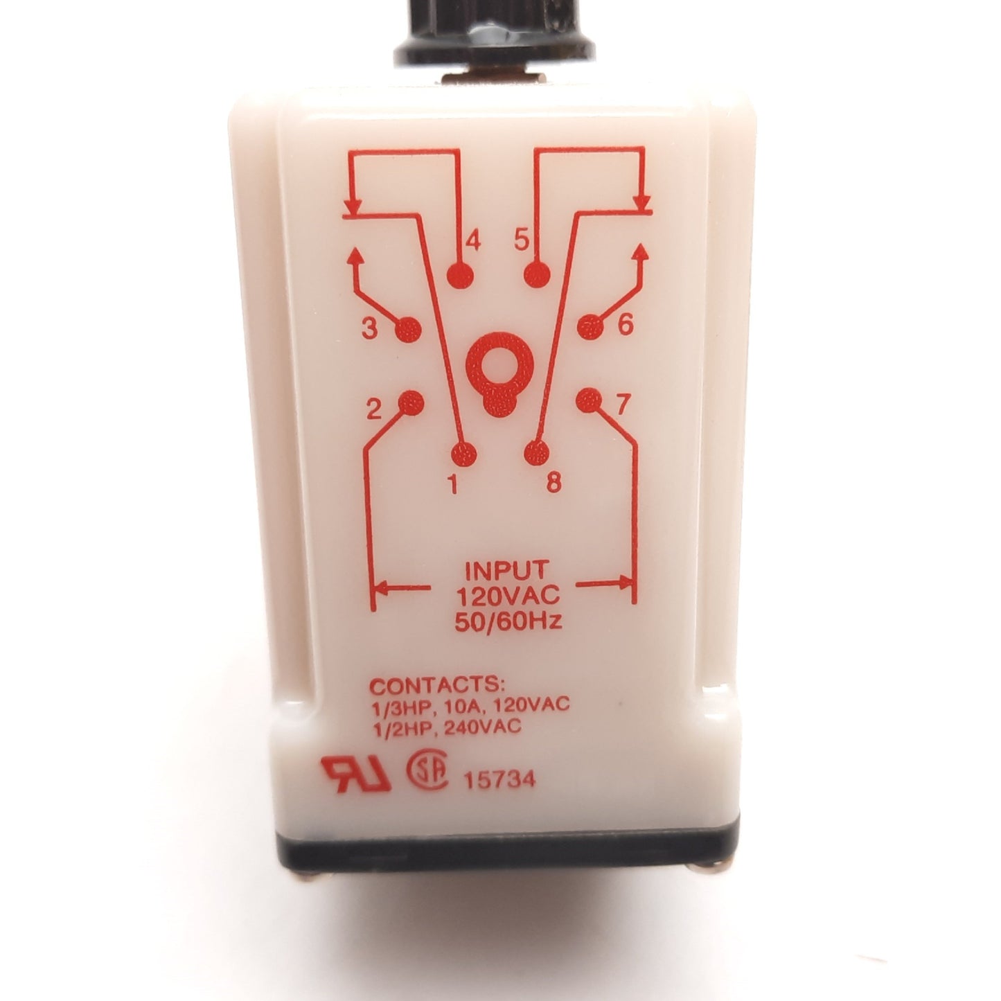 New – Open box Dayton 6X604E Solid State Time Delay Relay, Interval Delay 1.8-180sec 120VAC