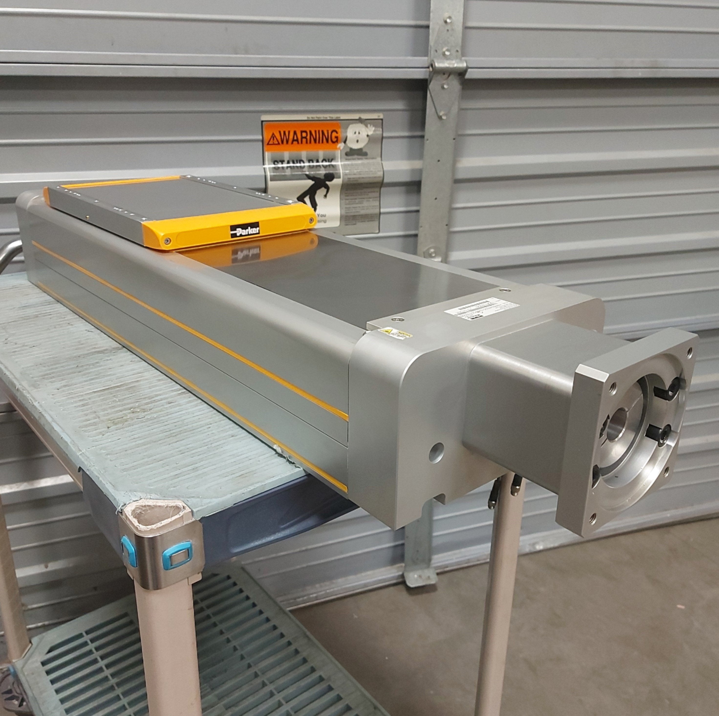 Linear Positioner Machine Parker HMRS24S320-0300 Linear Positioner, 32mm Lead, 300mm Travel, 115 ...