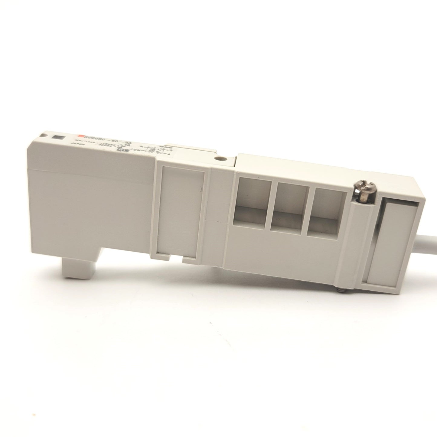 Used SMC SV2000-60-5A-1A Relay Output Module, 24VDC Coil, 3A @ 110VAC/30VDC, 1 Output