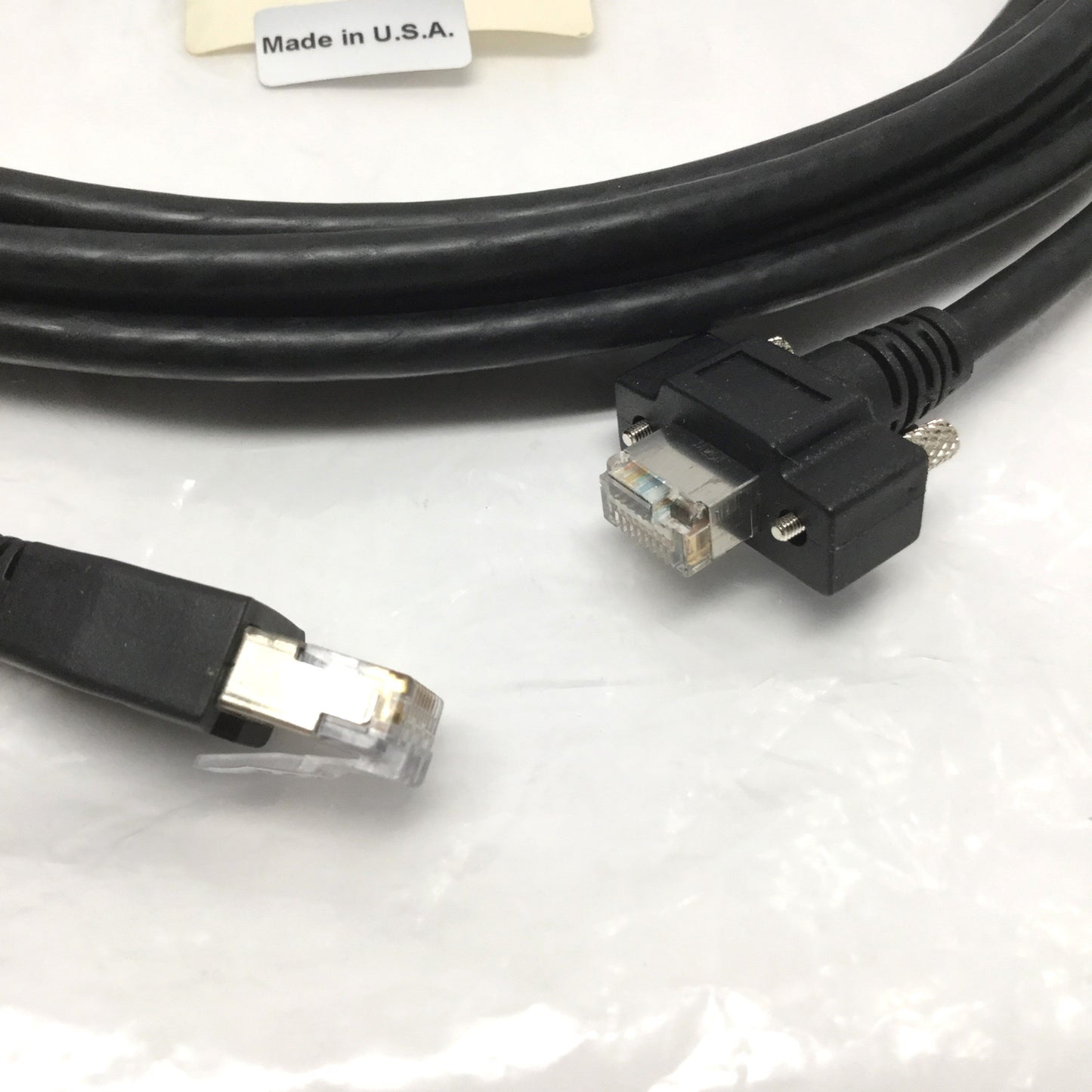 New CEI MV-1-2-3-5M GigE Machine Vision Gigabit Ethernet Camera Cable Cord RJ45, 5m