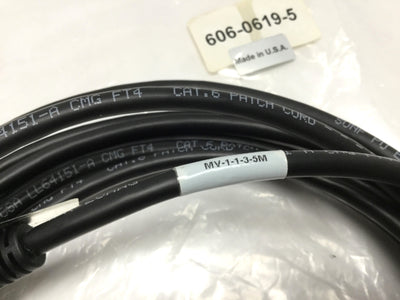 New CEI MV-1-1-3-5M GigE Machine Vision Gigabit Ethernet Camera Cable CAT6 RJ45, 5m