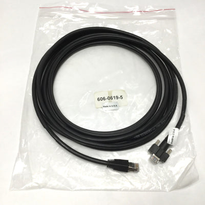 New CEI MV-1-1-3-5M GigE Machine Vision Gigabit Ethernet Camera Cable CAT6 RJ45, 5m