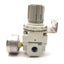 Used SMC IRV2000-N02BG Vacuum Regulator With Gauge And Bracket, -100 To -1.3kPa