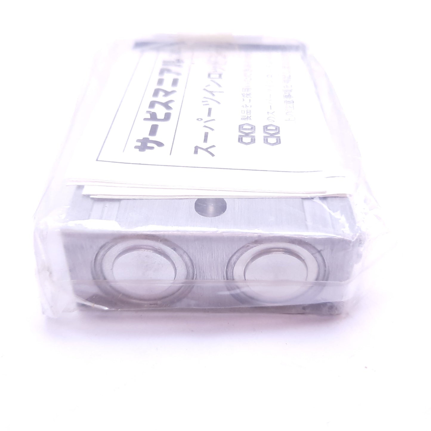 New CKD STRM-1610 Pneumatic Cylinder, Twin Rod, Bore: 16mm, Stroke: 10mm, M5x0.8