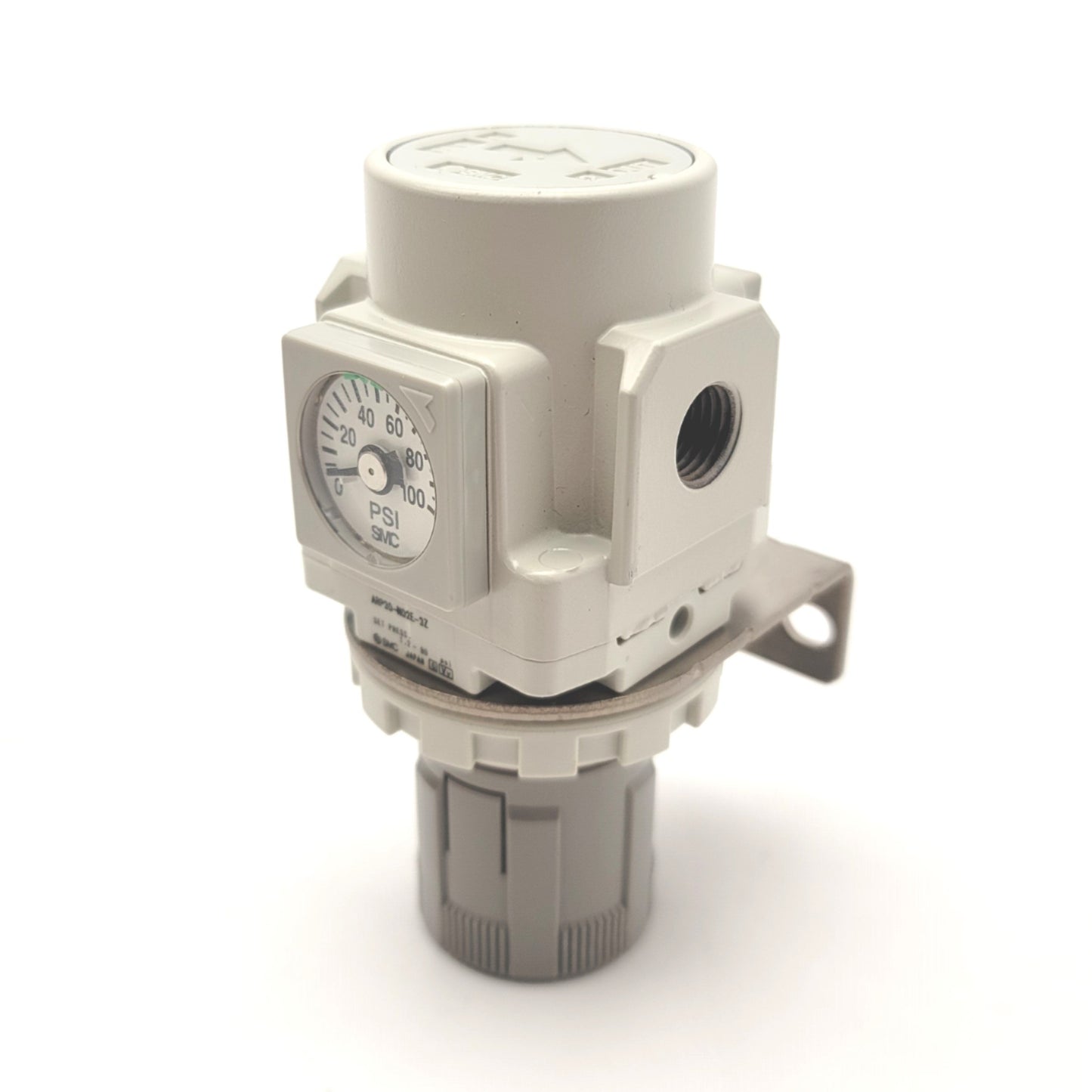 New – Open box SMC ARP30-N02E-3Z Precision Modular Regulator With Gauge, 1.2-90psi, 1/4"NPT