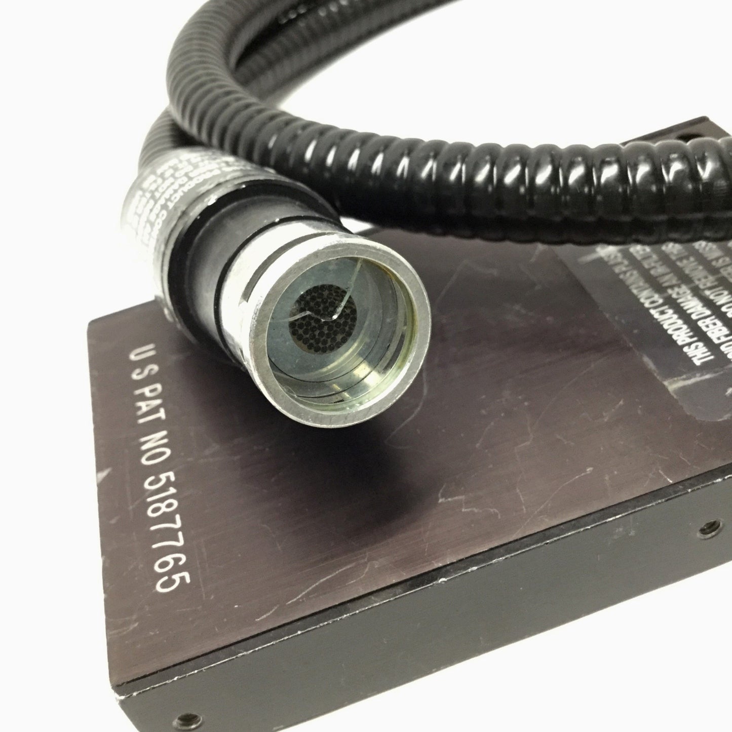 Used Schott Fostec A08920 Machine Vision Fiber Optic Guide Backlight 2" x 2" Panel