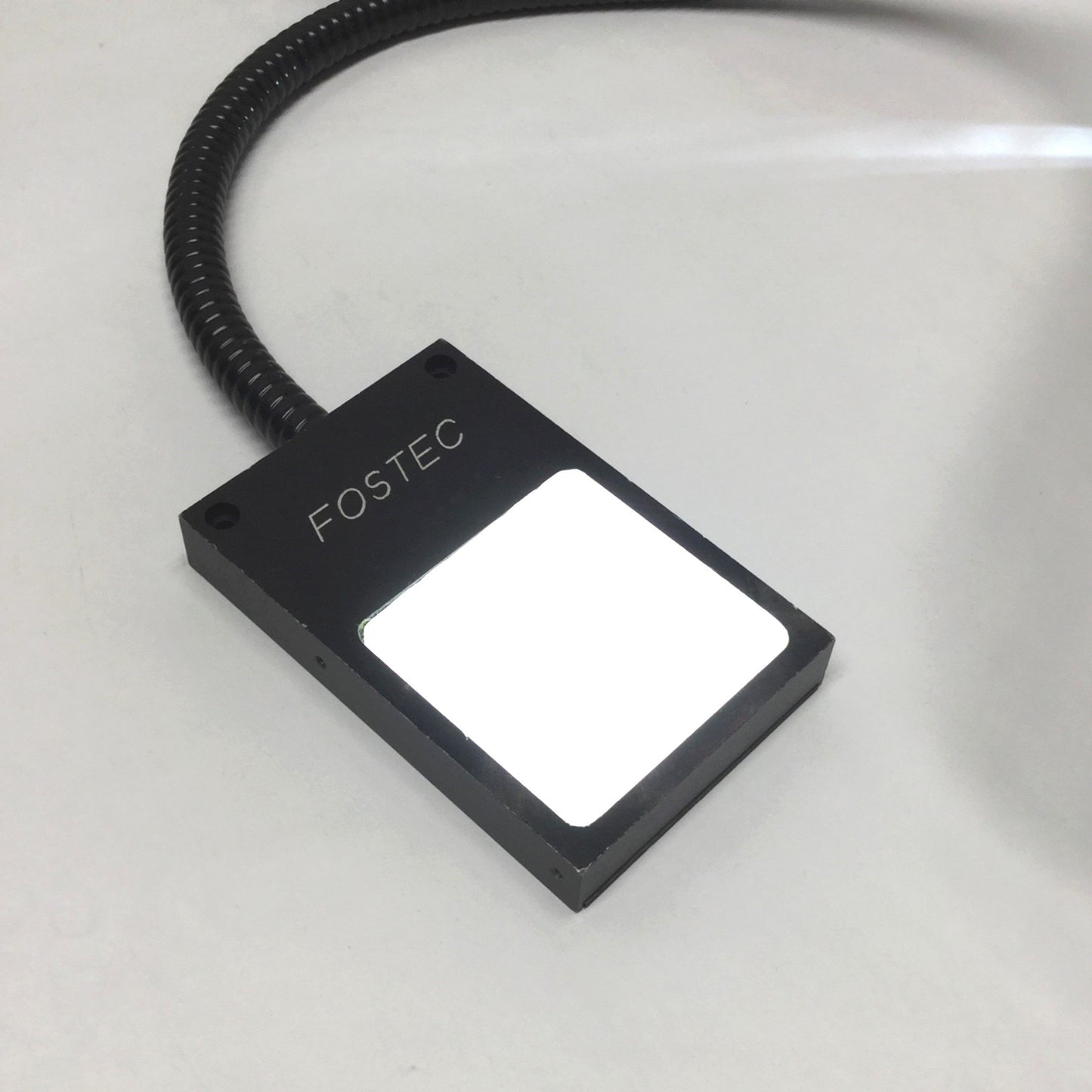 Used Schott Fostec A08920 Machine Vision Fiber Optic Guide Backlight 2" x 2" Panel