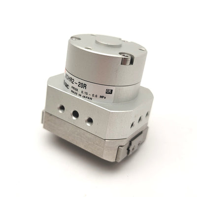 New Other SMC MDHR2-20R Rotary Actuated Pneumatic 2-Finger Gripper, 12mm Stroke, 35N Force