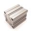 Used SMC NCQ2B50-50D Pneumatic Cylinder, Bore: 50mm, Stroke: 50mm, 1/4" NPT