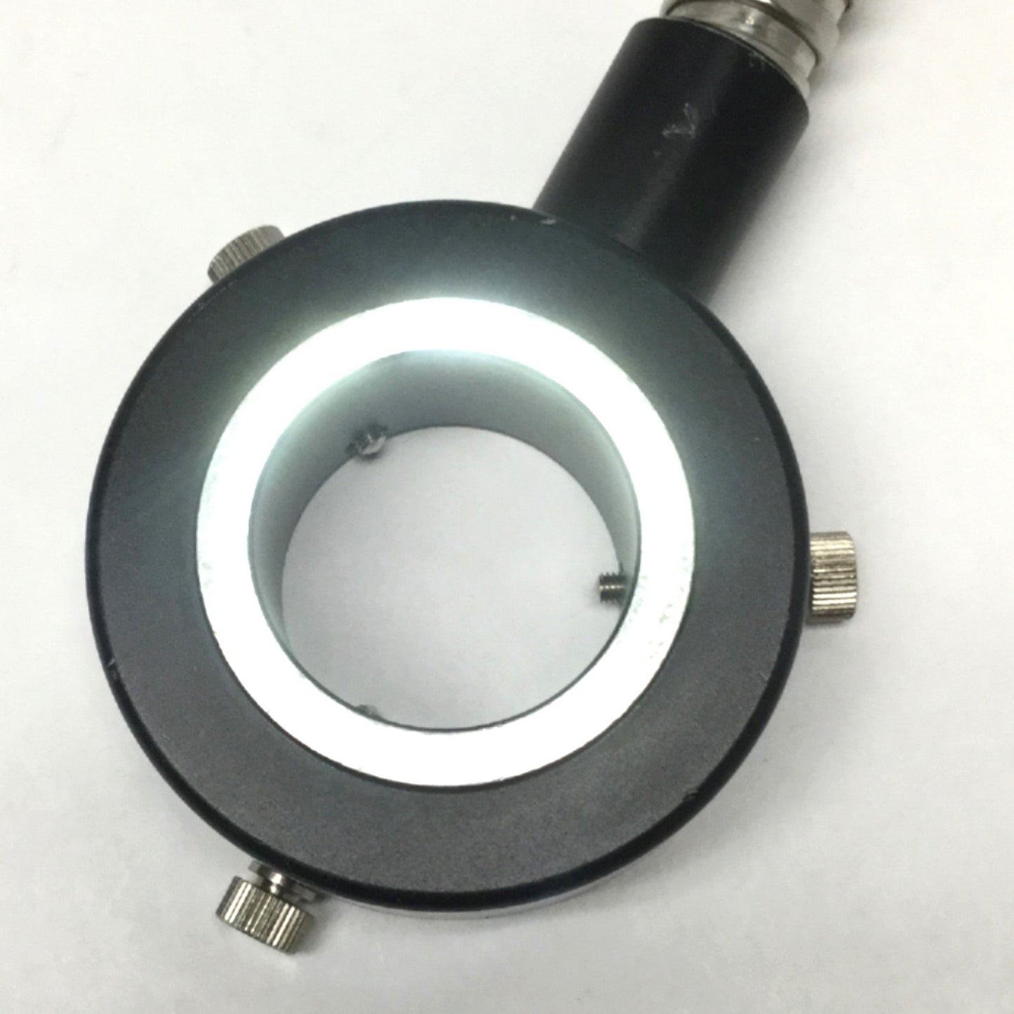 Used Schott Moritex MRG31-1000S Fiber Optic Ring Light Guide Cable Ø31mm ID, 1m L