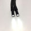 Used Fostec Schott A21040 Dual Randomized Calibrated Fiber Optic Light Guide, 48" L