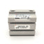 New – Open box SMC CQ2D25-25D-XB6 High Temp Spring Return Compact Cylinder 25mm Stroke, 1.0MPa