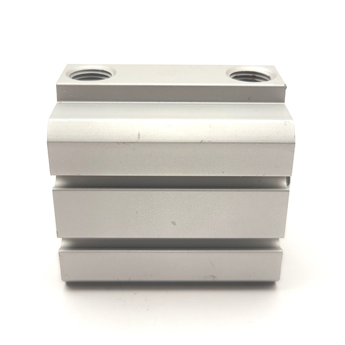 New – Open box SMC CQ2D25-25D-XB6 High Temp Spring Return Compact Cylinder 25mm Stroke, 1.0MPa